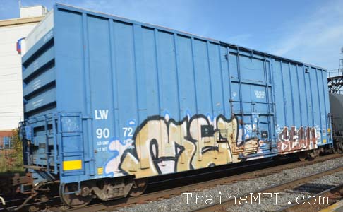 Car/wagon LW9072 right side / coté droit